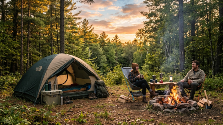 Campingudstyr til nybegyndere - Hvad har du virkelig brug for